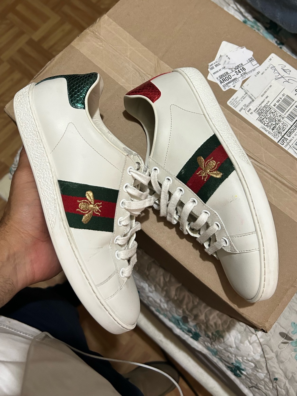 Gucci Ace sneaker with bee